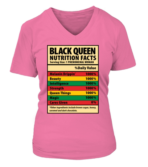 Black History Month Design for a African American V-neck T-Shirt Woman