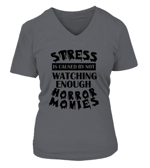Horror Movies V-neck T-Shirt Woman