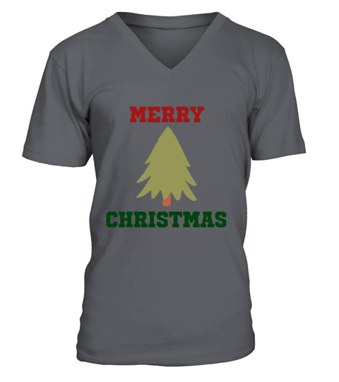 Merry Christmas 42 45 V-Neck T-shirt