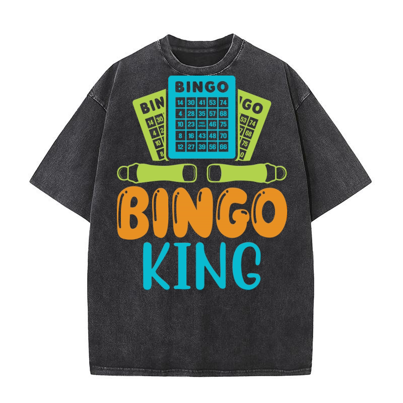 Bingo King 03 Washed T-Shirt