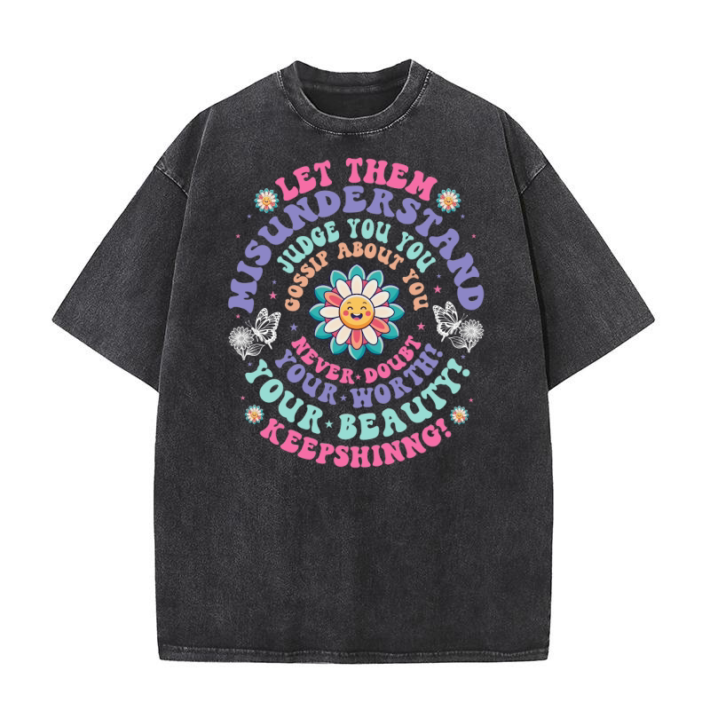 Let Them Keep Shining 03 Washed T-Shirt