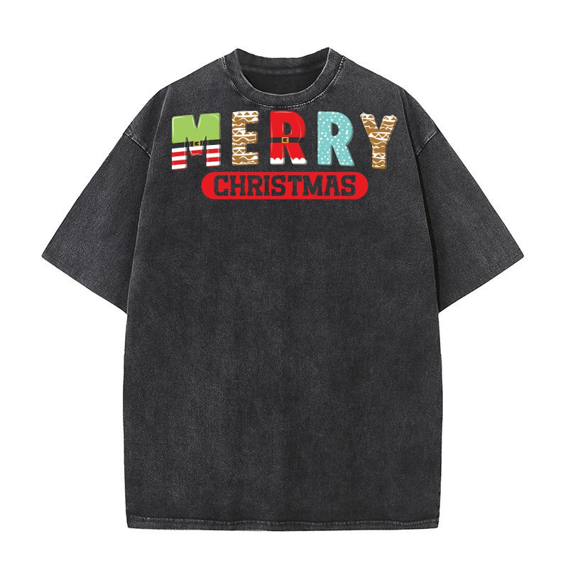 Merry Christmas 35 03 Washed T-Shirt