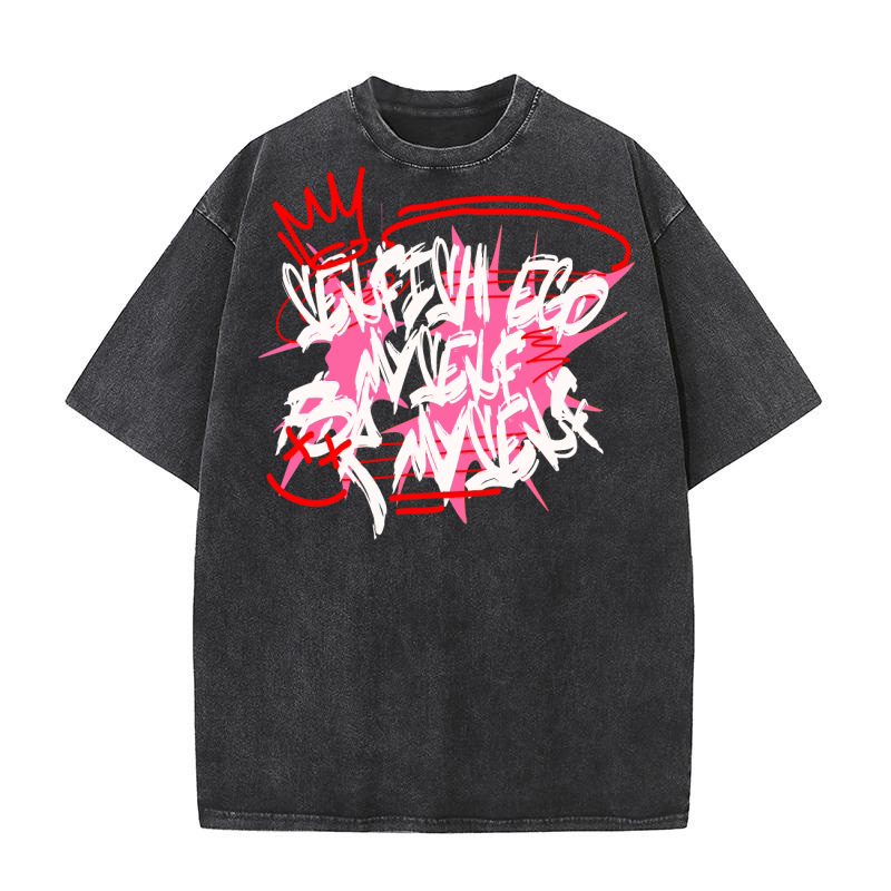 Selfish EGO Washed T-Shirt