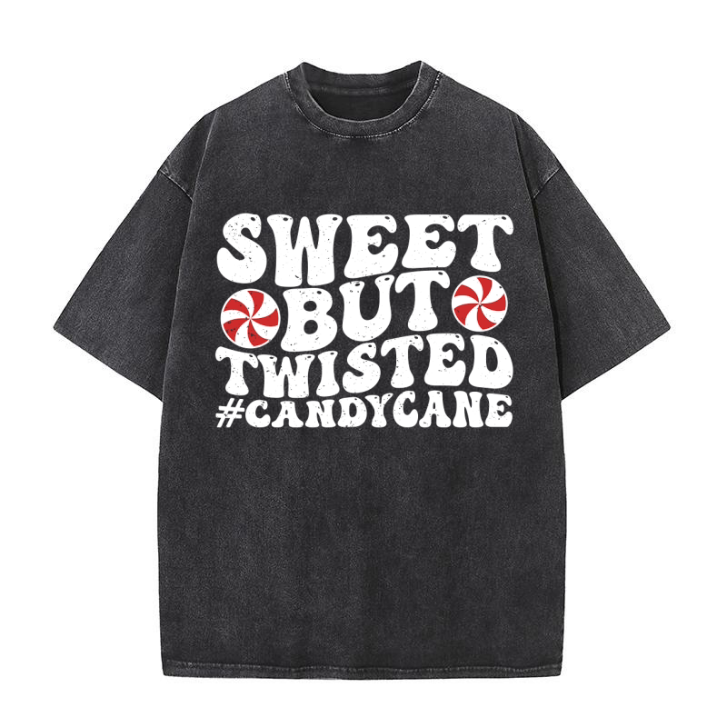 Sweet But Twisted White Washed T-Shirt