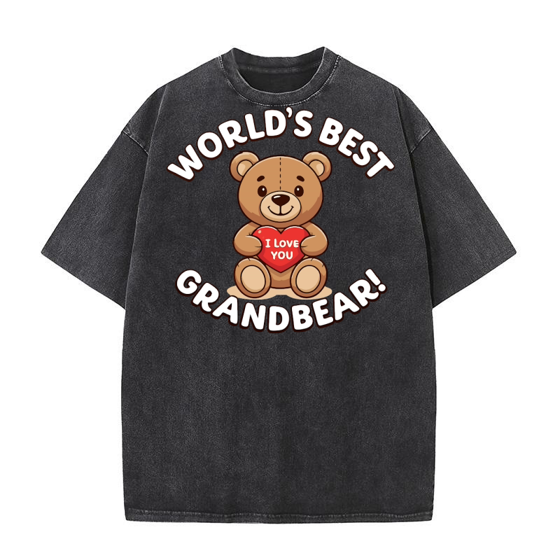 Worlds best grand bear! Washed T-Shirt