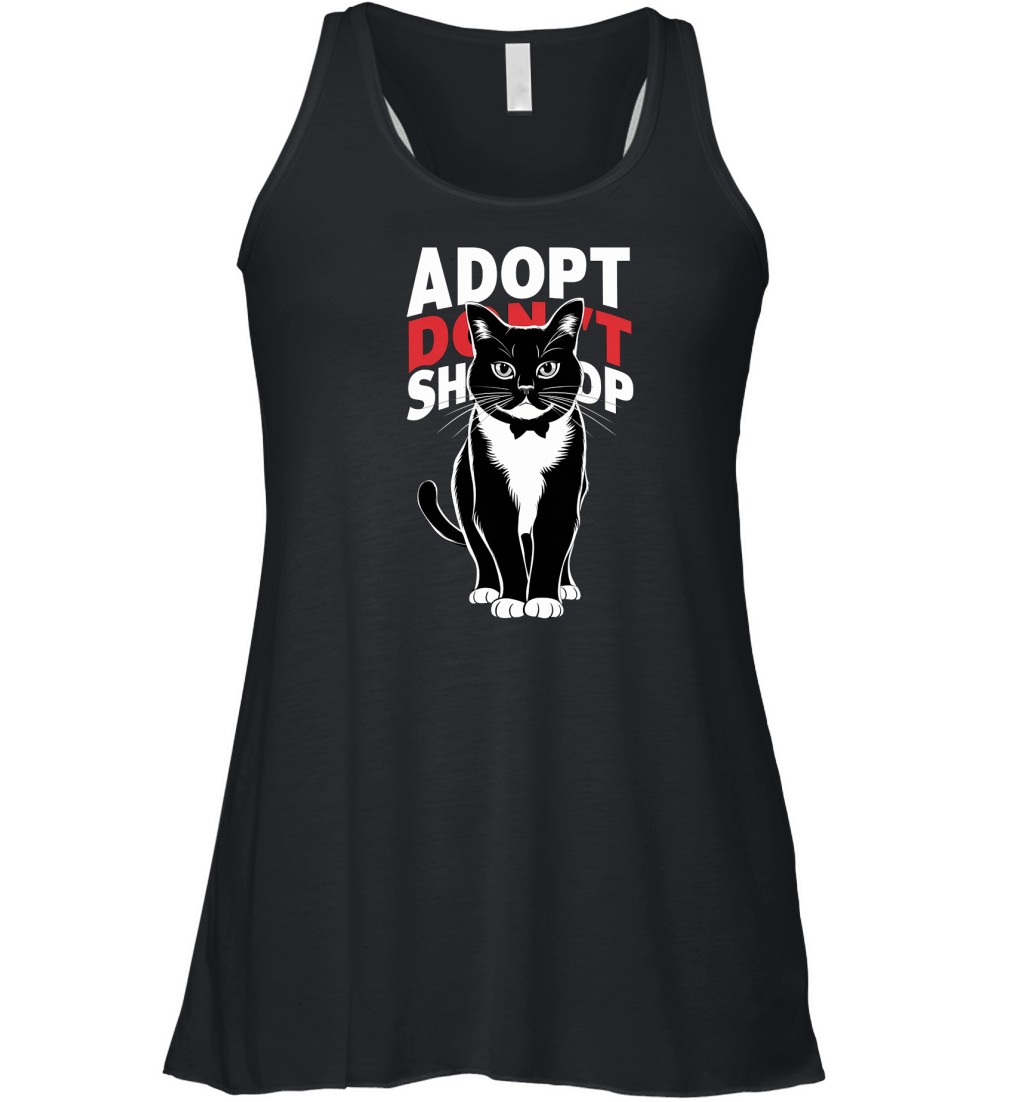 Adopt Dont Shop Cat Women's Flowy Tank Top