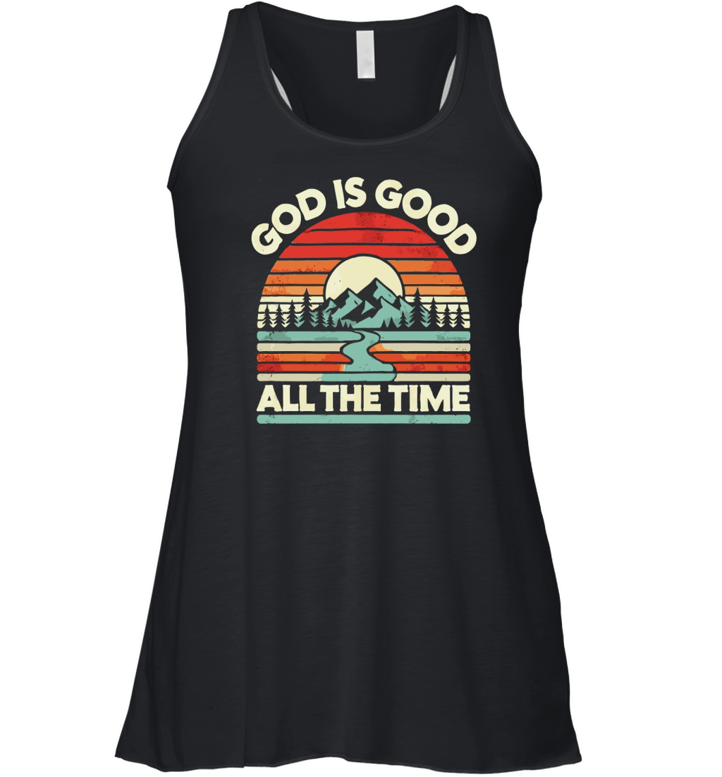 God Is Good All The Women's Flowy Tank Top