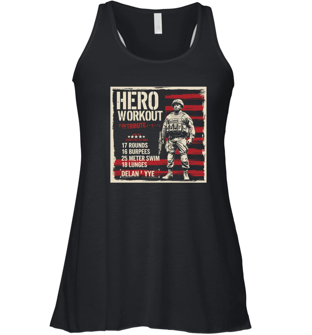 Hero Workout for tribute Women's Flowy Tank Top