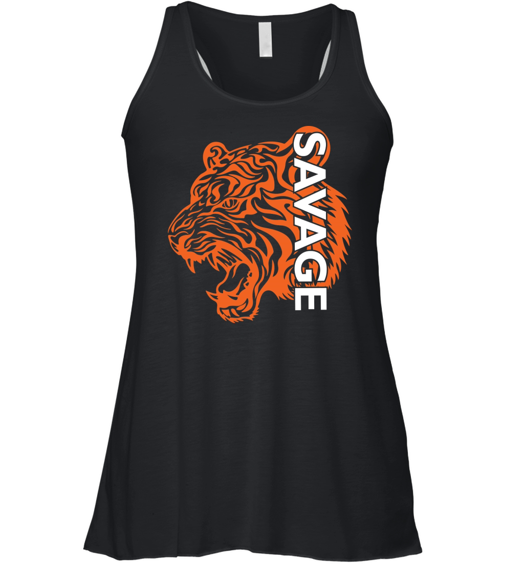 Savage typography Women's Flowy Tank Top