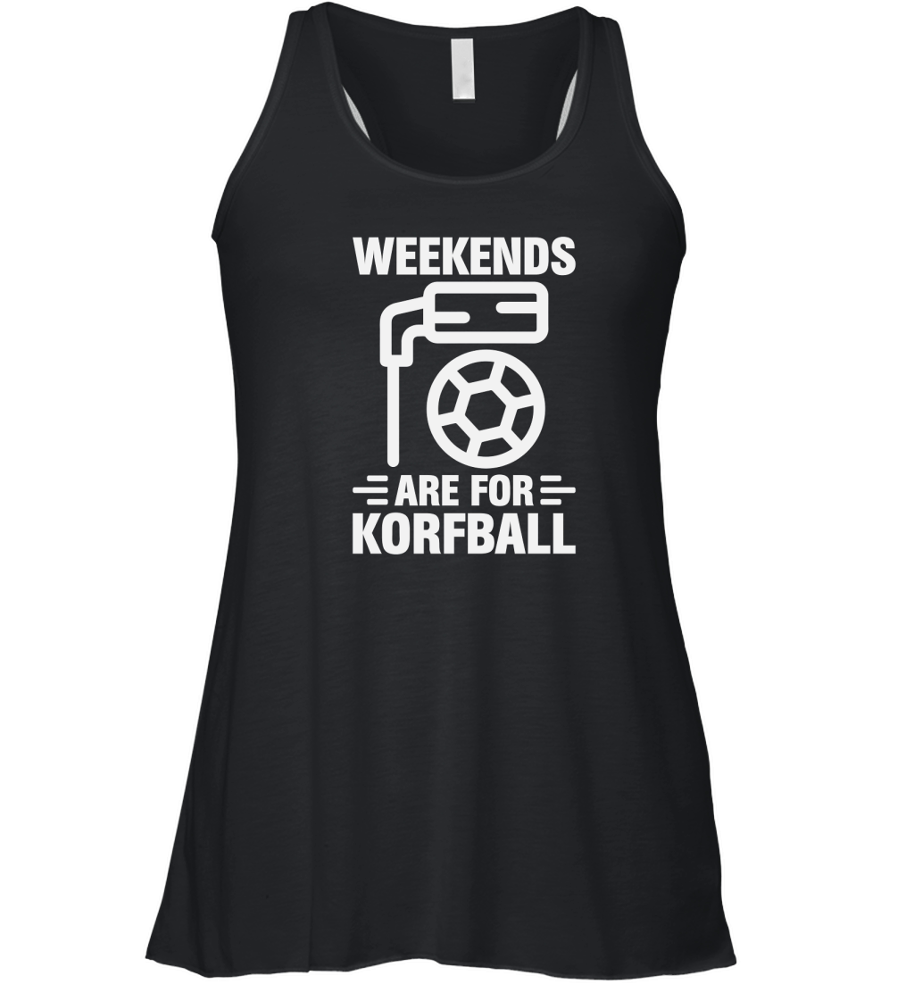 Weekends Are For Korfball Women's Flowy Tank Top