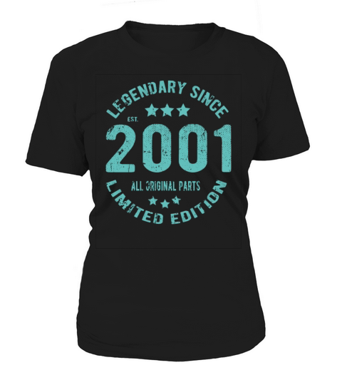 2001 Vintage Birthday Women's T-Shirt