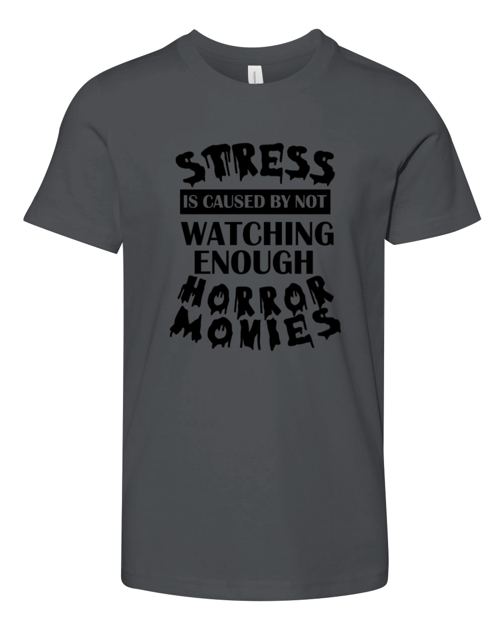 Horror Movies Youth Unisex Jersey Tee