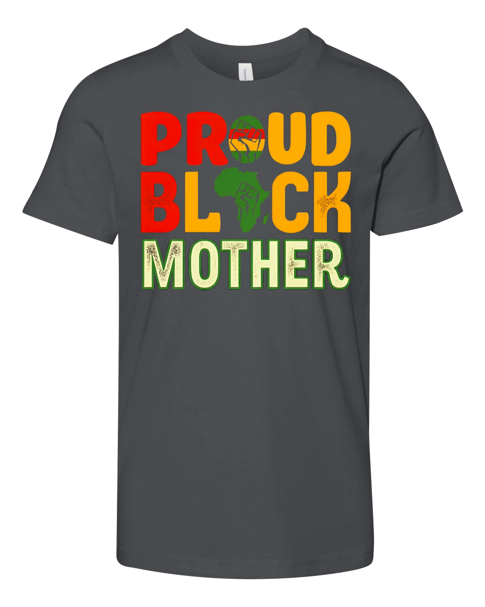Proud Black Mother Youth Unisex Jersey Tee