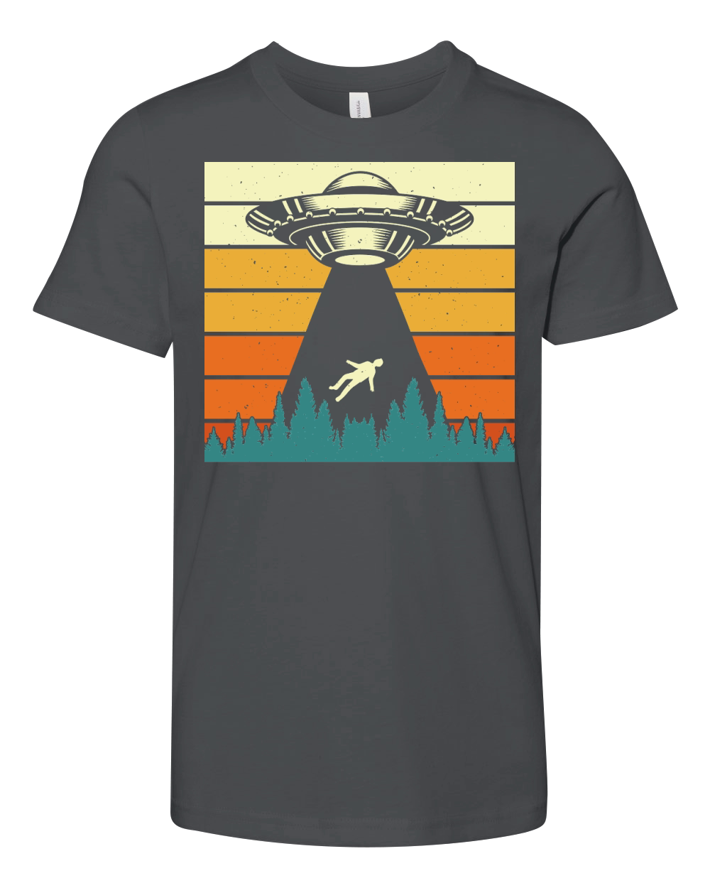 Vintage UFO Alien 38 Youth Unisex Jersey Tee