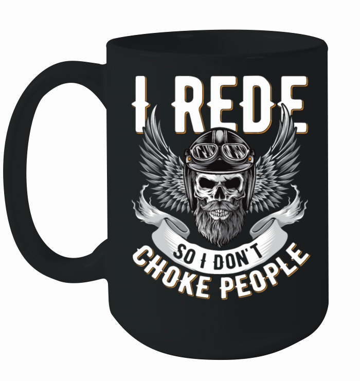 Biker Motorcycle Chopper Motorcycle Biking Gift Ceramic Mug