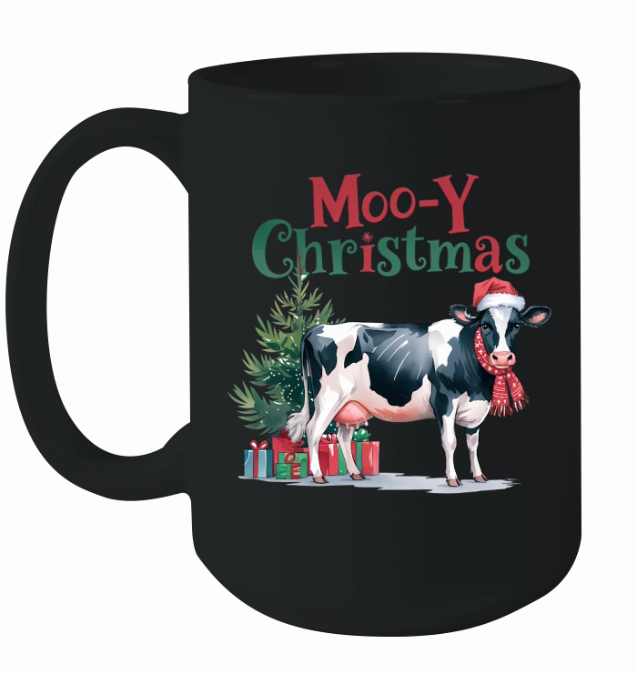Moo Y Christmas Vintage 03 Ceramic Mug