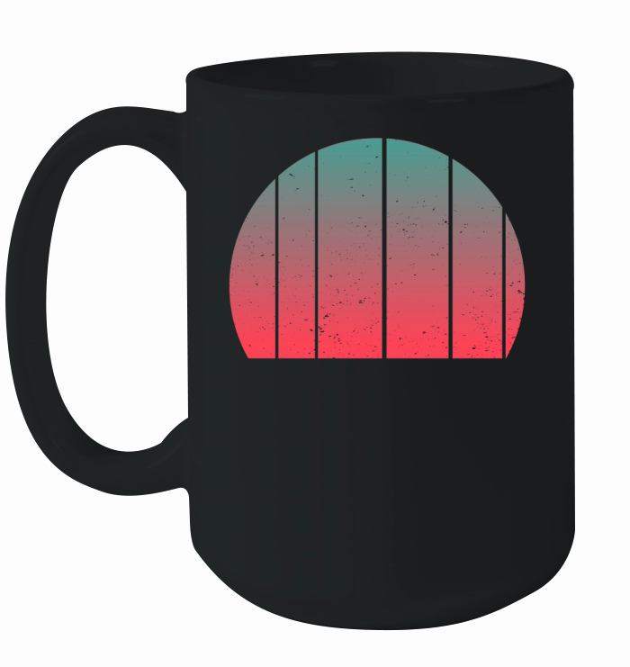 Vintage Retro Sunset (4) Ceramic Mug