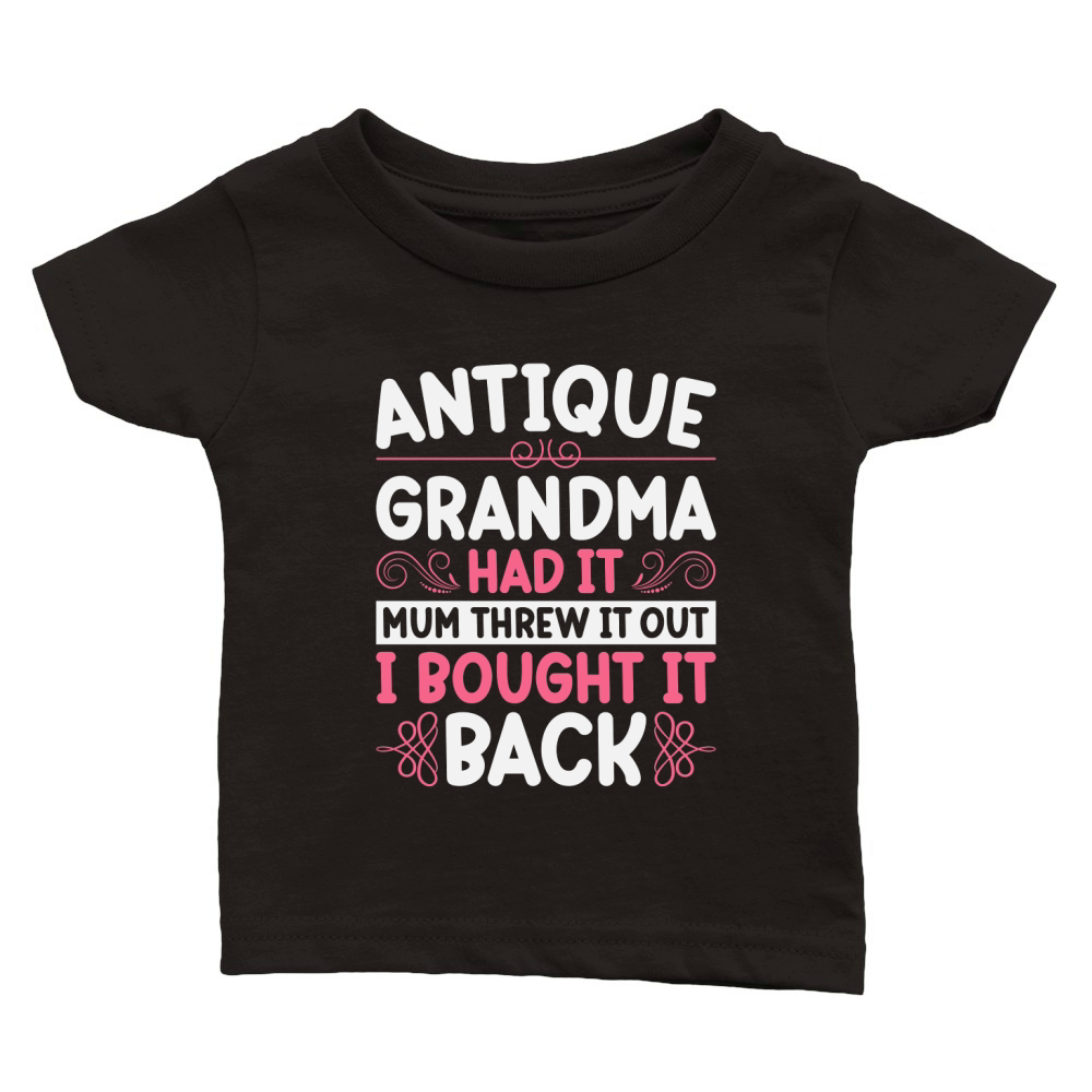 Antique Collector Antique Store Antiquing Classic Baby Crewneck T-shirt