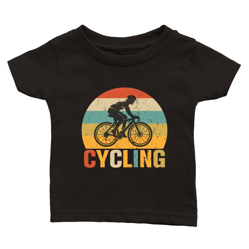 Cycling Classic Baby Crewneck T-shirt