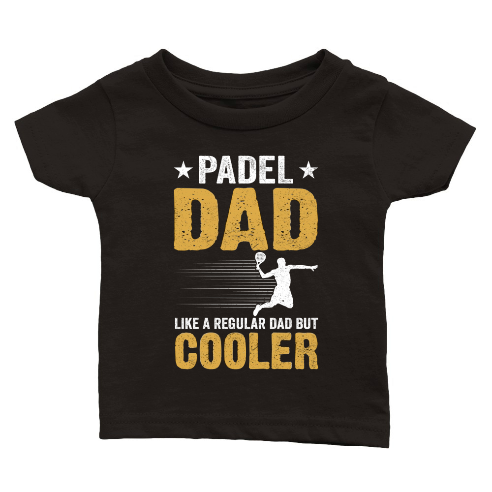 Padel dad like a regular dad But Cooler 04 Classic Baby Crewneck T-shirt