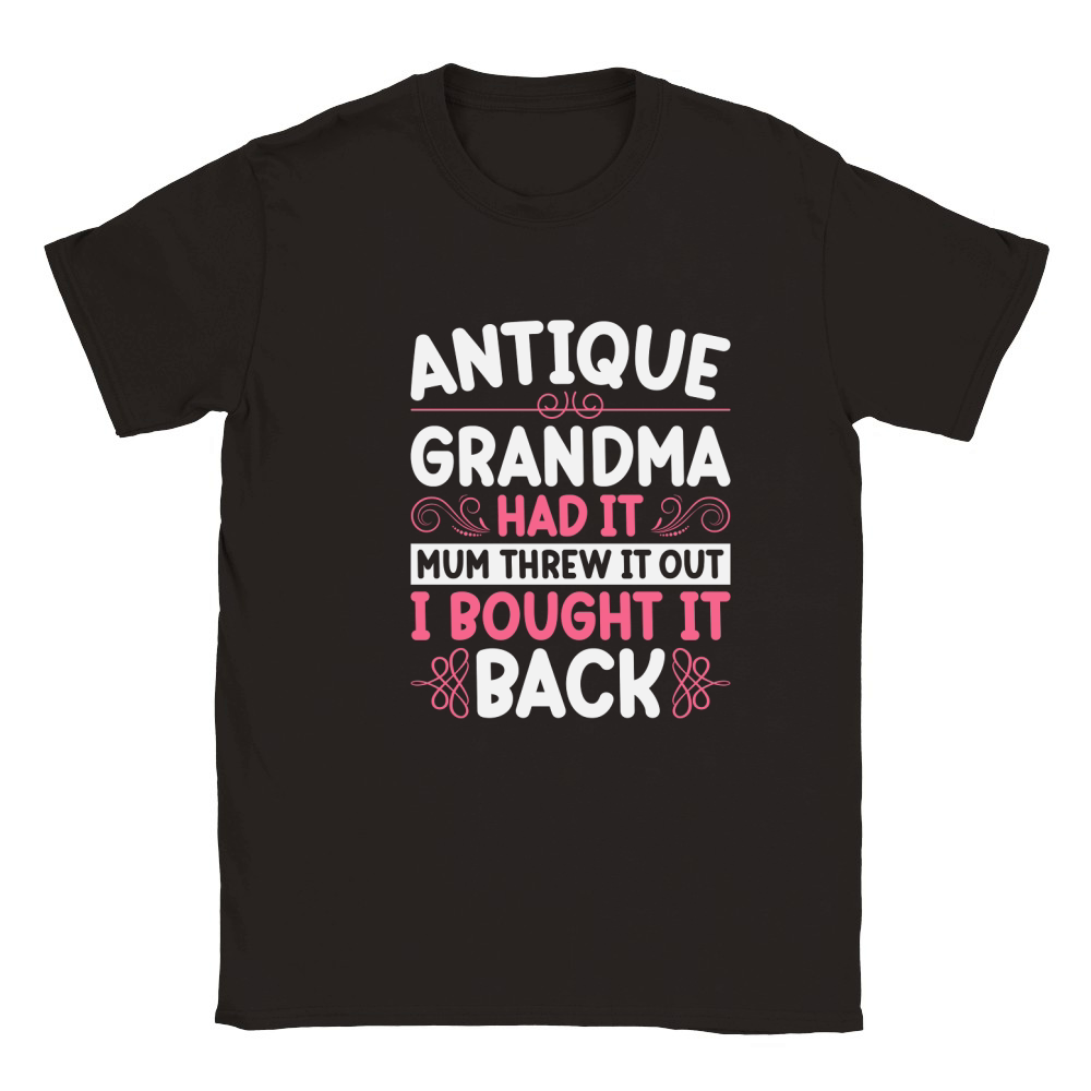 Antique Collector Antique Store Antiquing Classic Kids Crewneck T-shirt