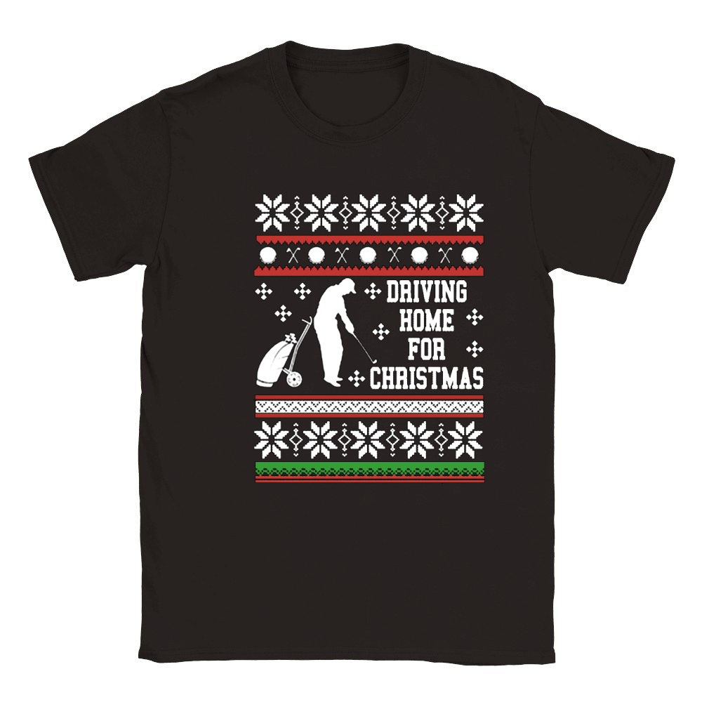 Golf Shirt - Golf Ugly Christmas Classic Kids Crewneck T-shirt