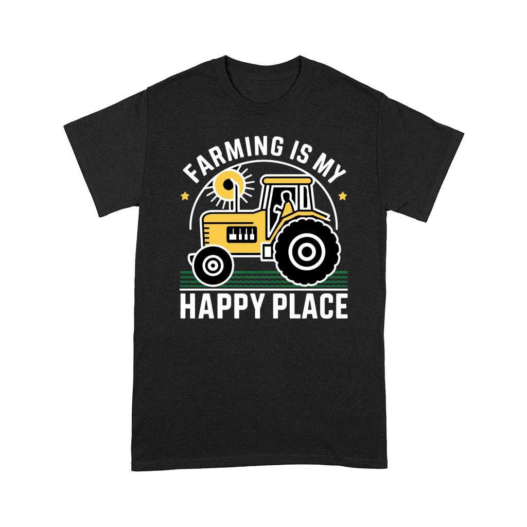 Farming is My Happy Place (3) Comfort T-shirt