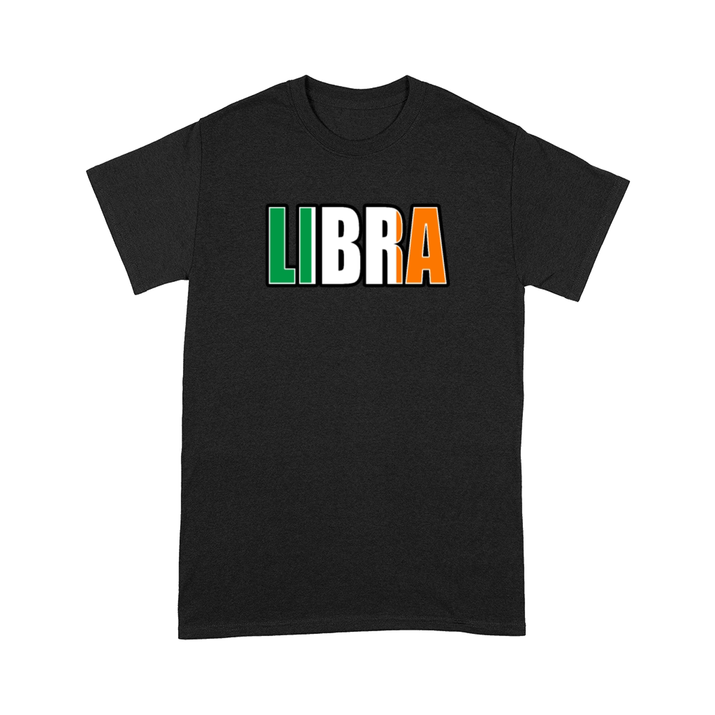 Libra Irish Horoscope Heritage DNA Flag Comfort T-shirt