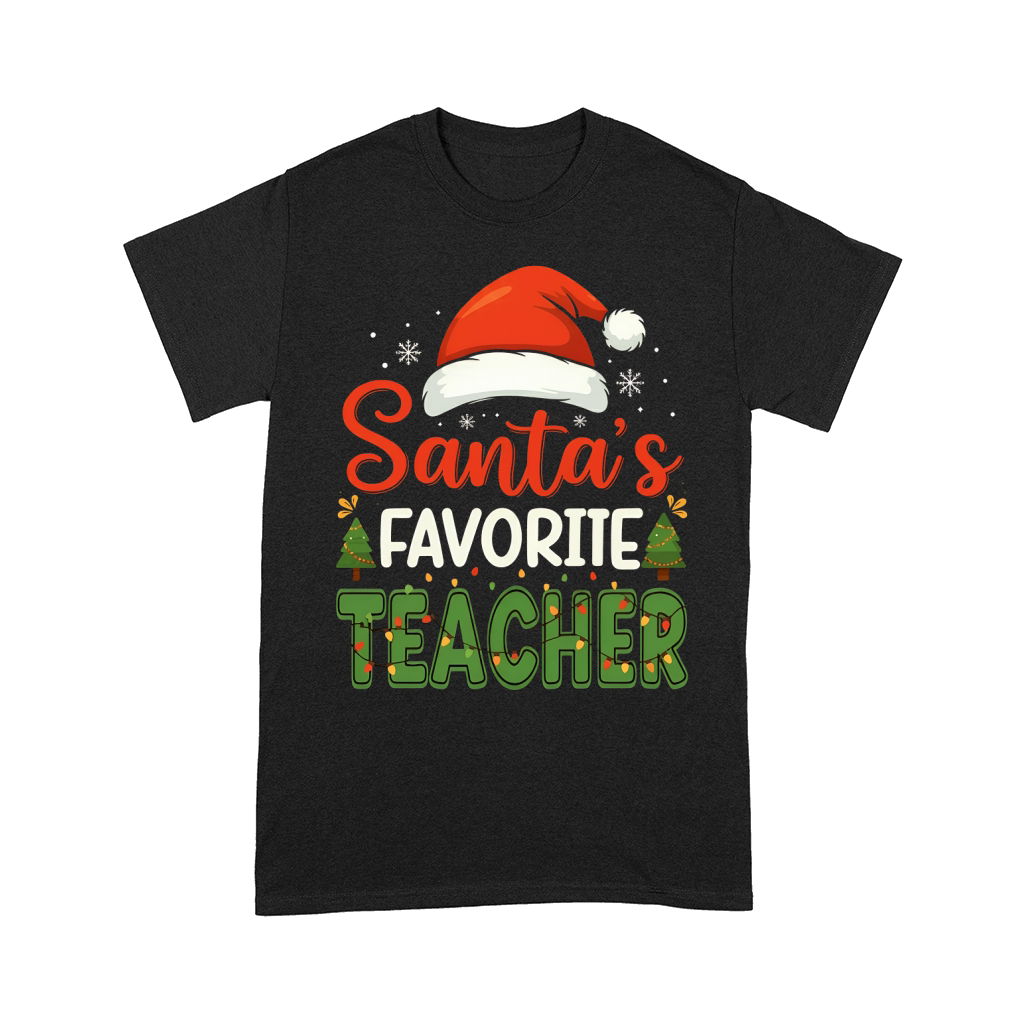 Santas Favorite Teacher 3 Comfort T-shirt