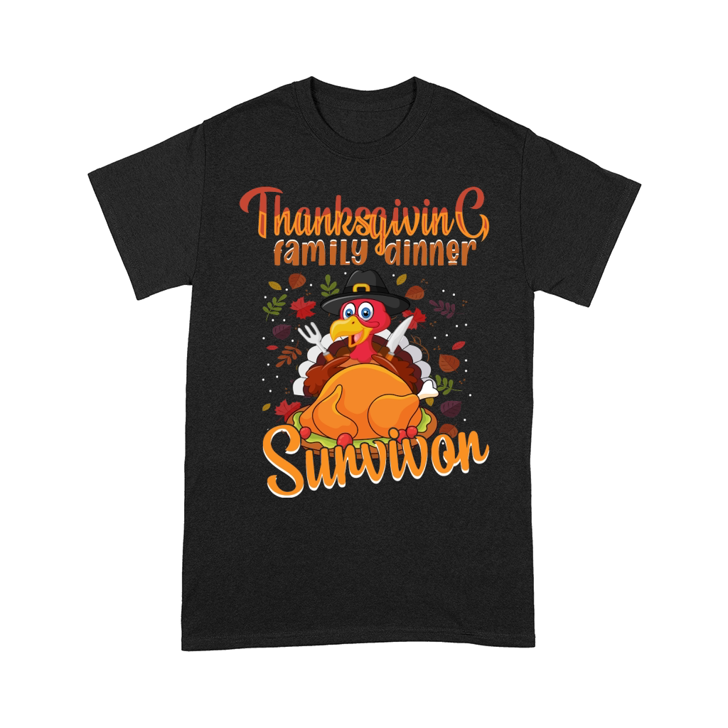 thanksgiving family dinner survivor Comfort T-shirt