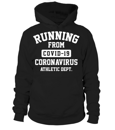 Running From Coronavirus Hoodie Unisex