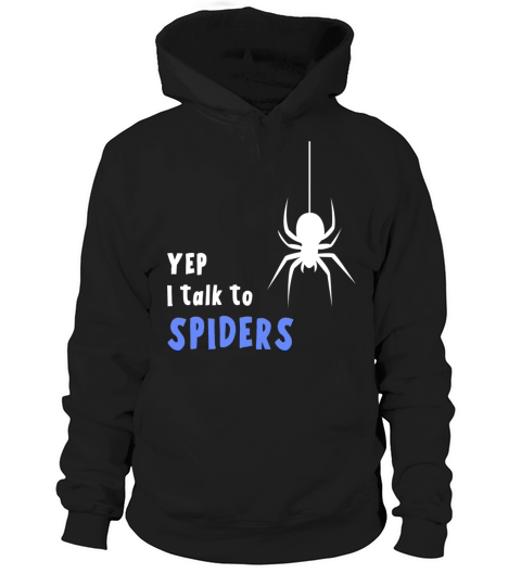 Spider Joke Design for Araneae Pet Owners Hoodie Unisex