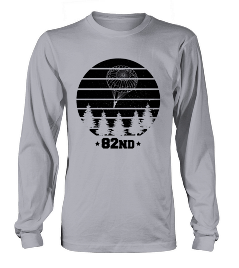 82nd Airborne Vintage Paratrooper Long sleeved Unisex