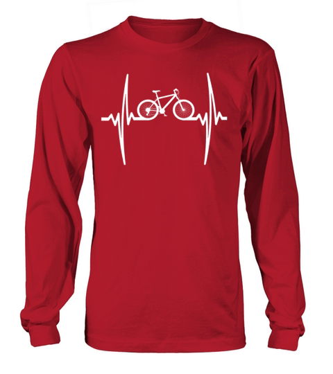 Bicycle Heartbeat Long sleeved Unisex