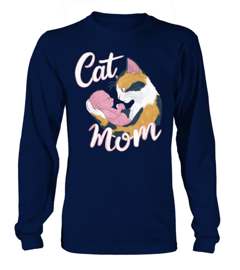 Cat mom 5 Long sleeved Unisex