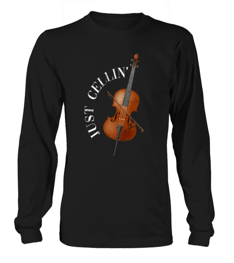 cello cello player Long sleeved Unisex