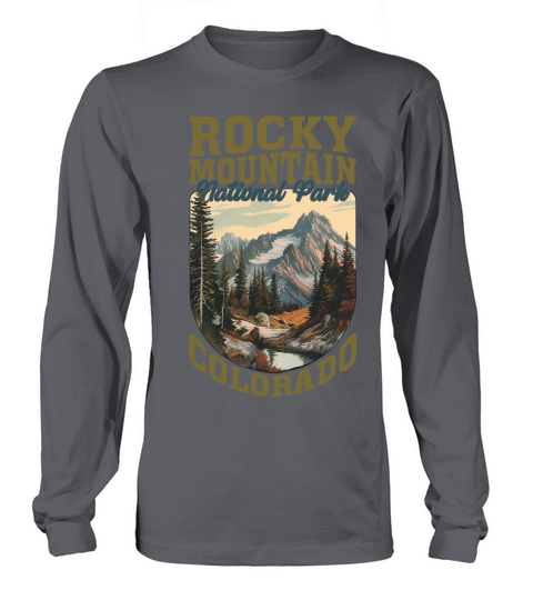 Rocky Mountain National Park Colorado Long sleeved Unisex