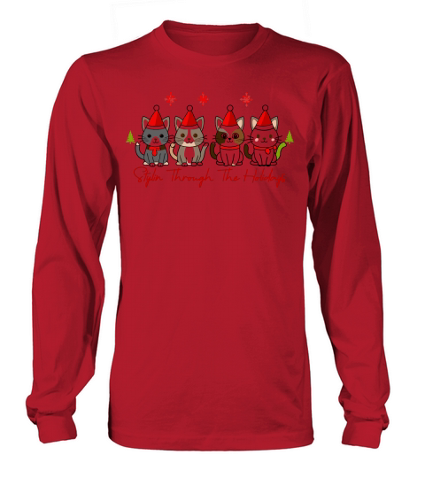 Stylin through the holidays Long sleeved Unisex