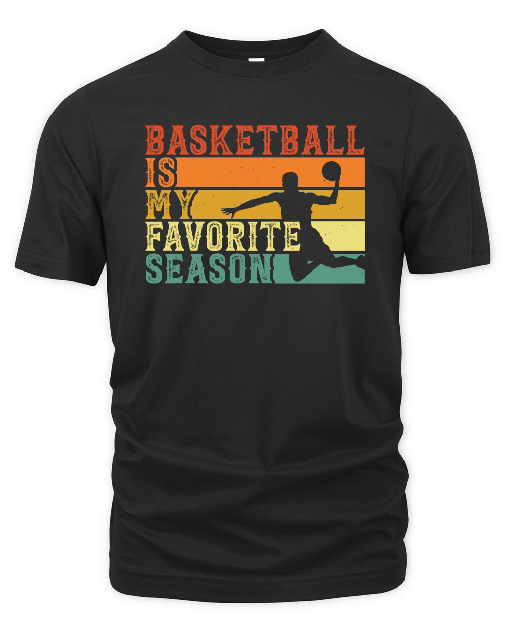 basketball is my favorite season Organic Unisex T-shirt