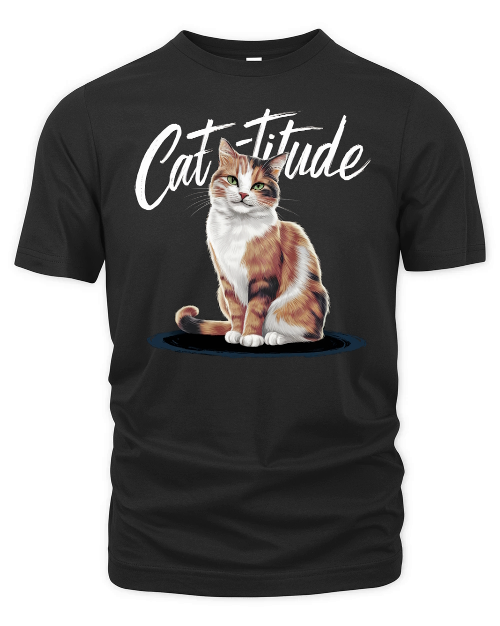 Cat Titude Organic Unisex T-shirt