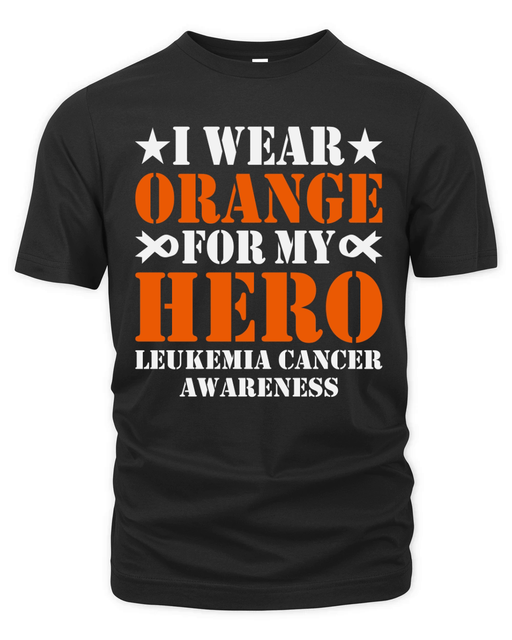 MY HERO, Leukemia Cancer Awareness Organic Unisex T-shirt