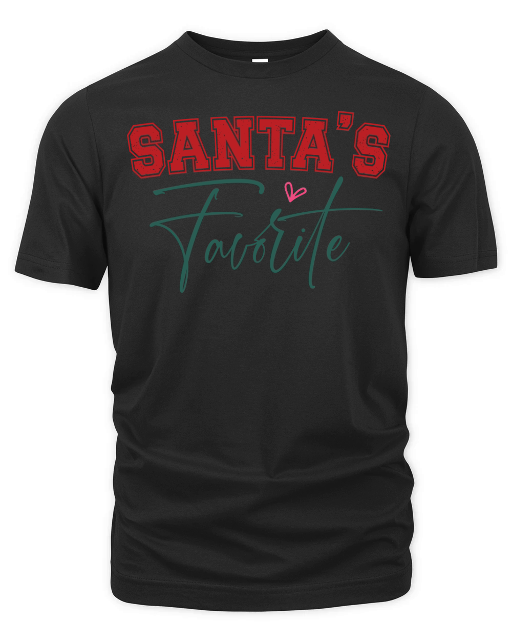 Santas Favorite Organic Unisex T-shirt