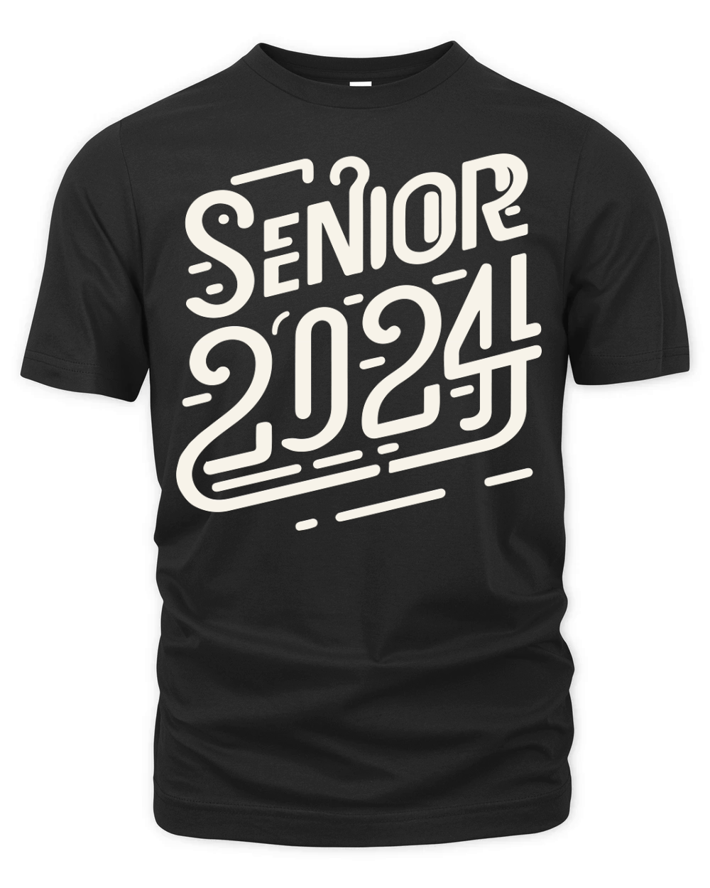 Senior 2024 2 CF Organic Unisex T-shirt