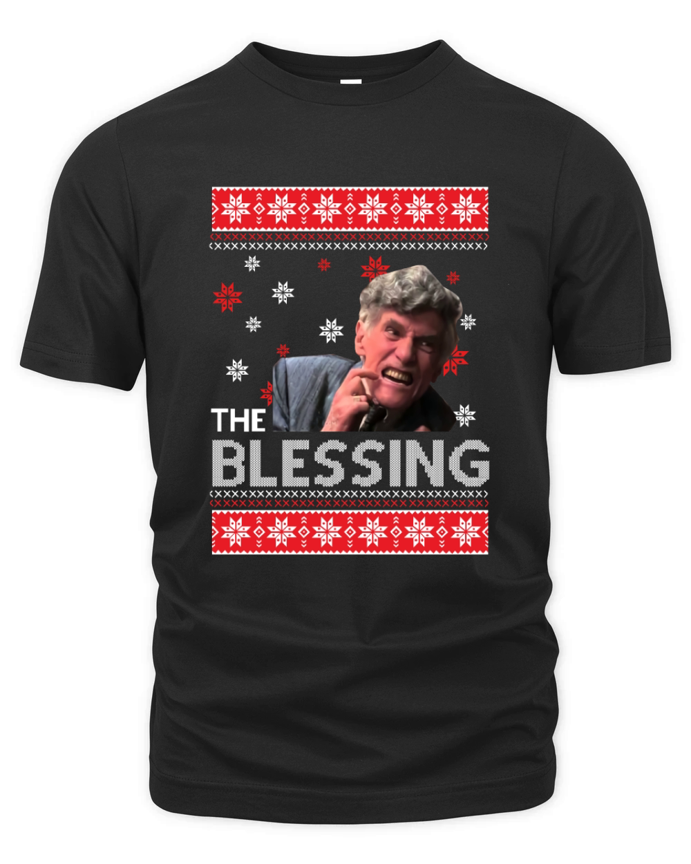 Uncle Lewis The Blessing Christmas Vacation Ugly Christmas Organic Unisex T-shirt