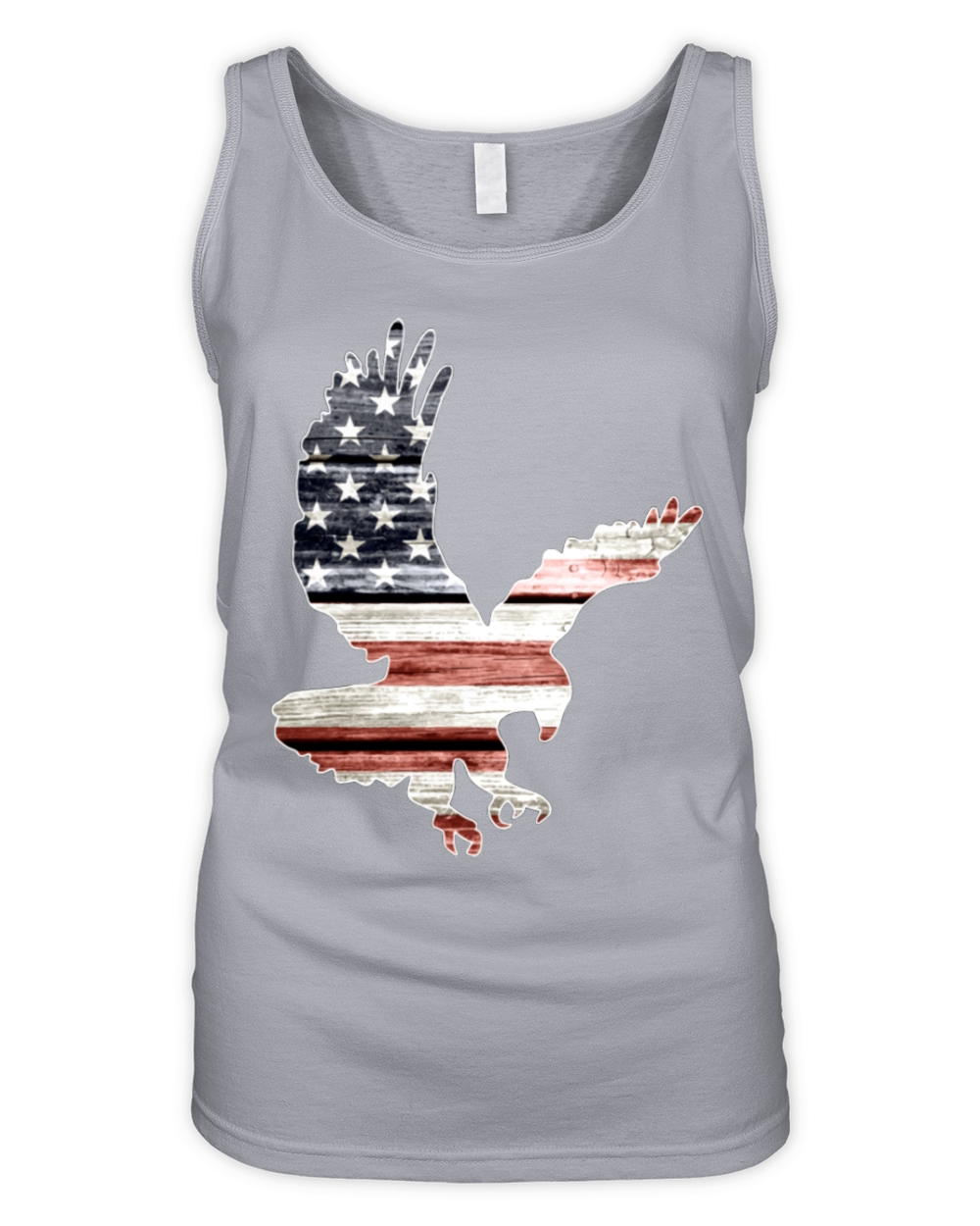 american flag patriotic eagle bird animals patriot Organic Women's Tank Top