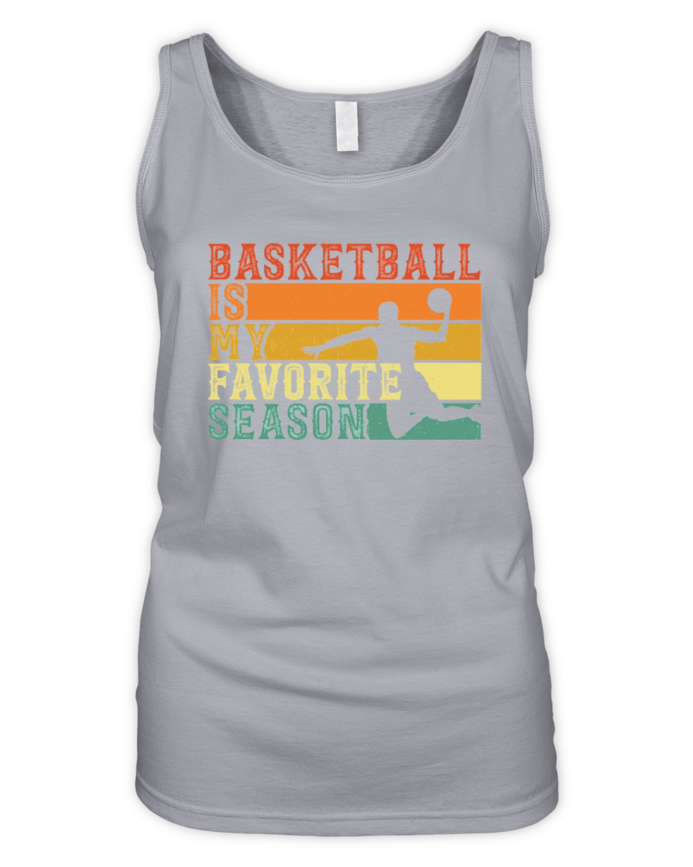 basketball is my favorite season Organic Women's Tank Top