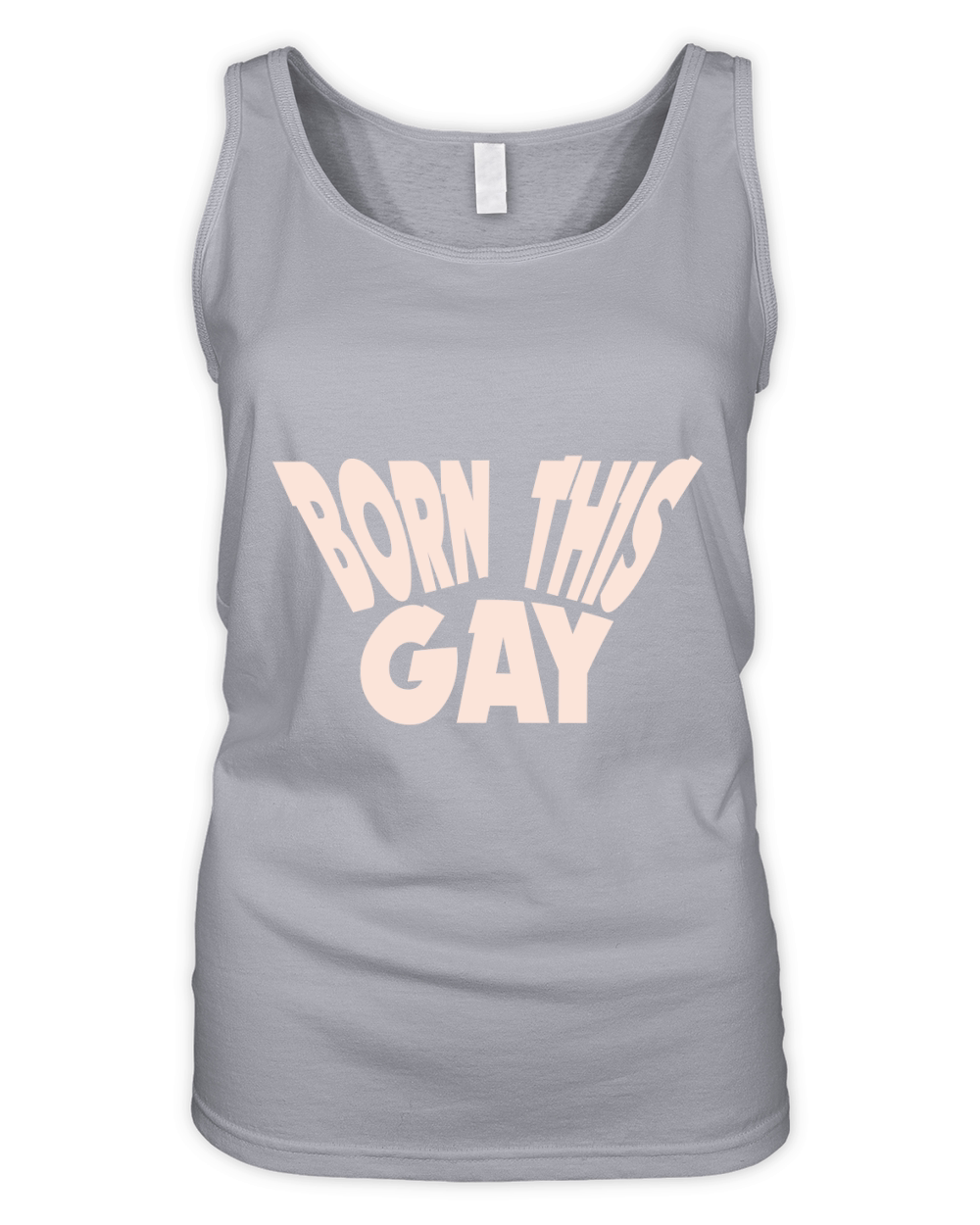 BORN THIS GAY Organic Women's Tank Top