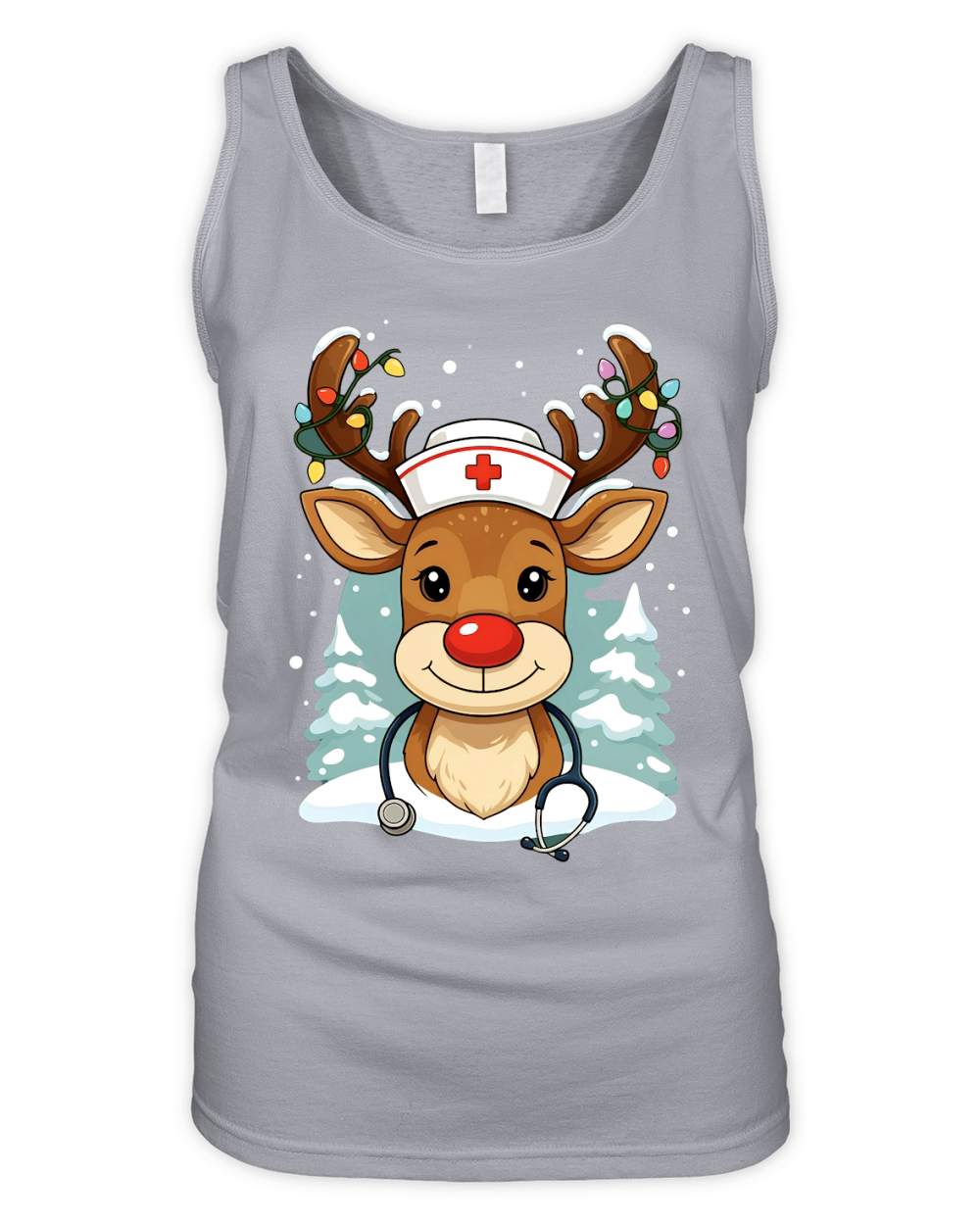 Funny Horse 4 Organic Women's Tank Top