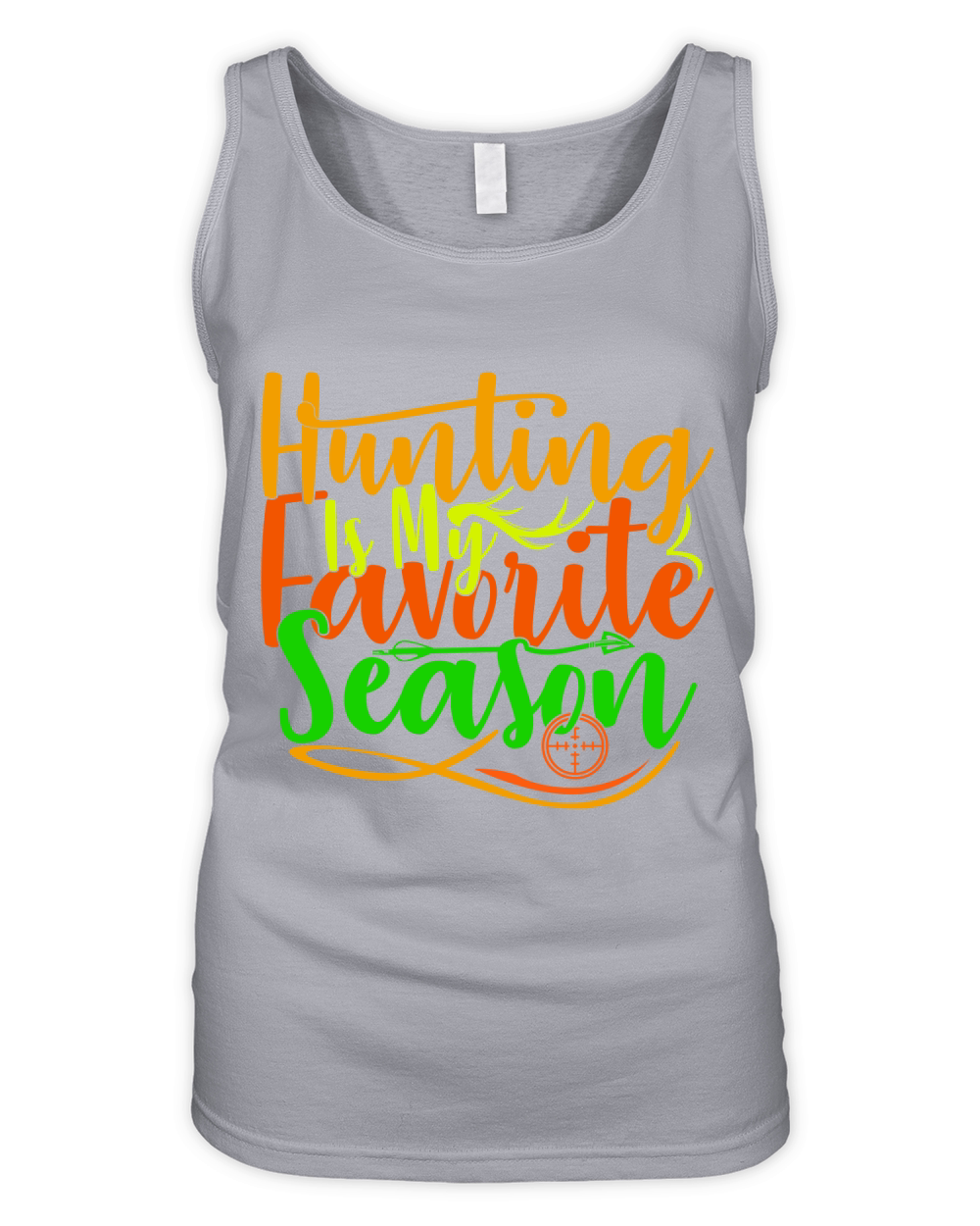 Hunting Is My Favorite Season Organic Women's Tank Top