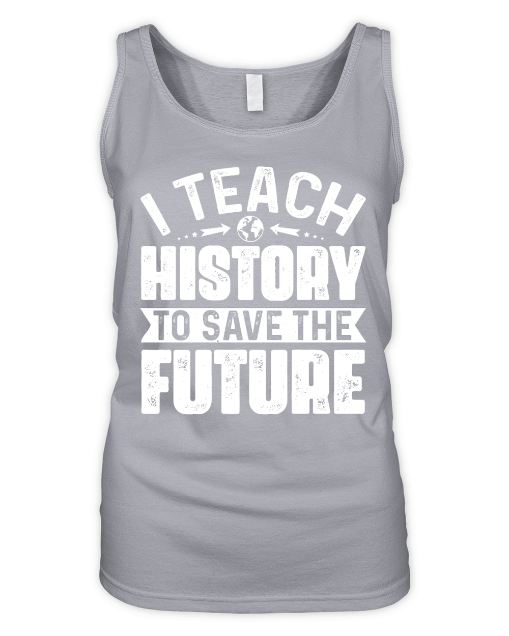 I Teach History To Save The Future  (2) Organic Women's Tank Top